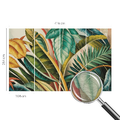 Papier peint photo intissé Exotické listy