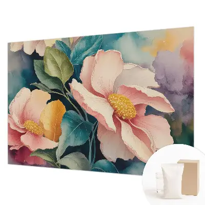 Papier peint photographique intissé élégance florale