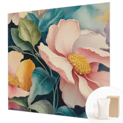 Papier peint photographique intissé élégance florale