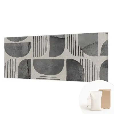 Papier peint photo imprimé sur tissu non tissé formes géométriques