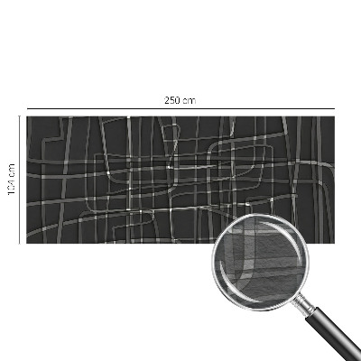 Tapisserie panoramique Abstraktné čiary