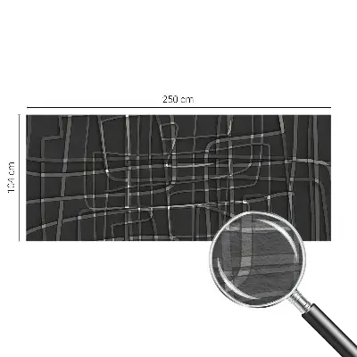 Papier peint photographique sur tissu non tissé Lignes abstraites