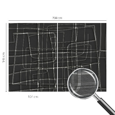 Tapisserie panoramique Abstraktné čiary