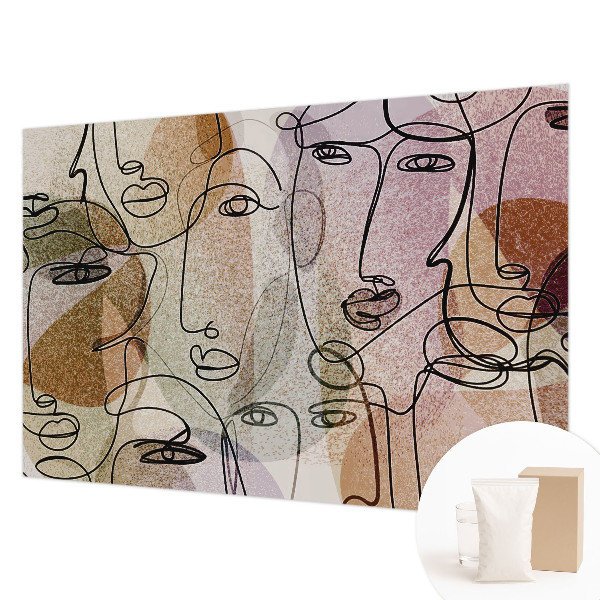 Papier peint panoramique salon Lineárne plochy