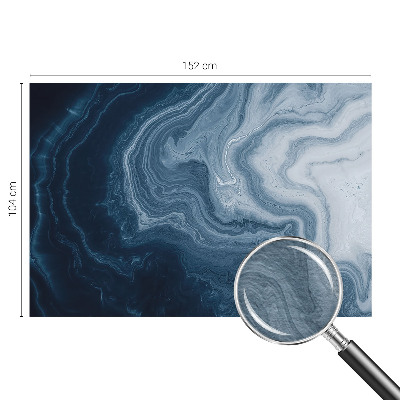 Papier peint panoramique sur mesure Modré vlny