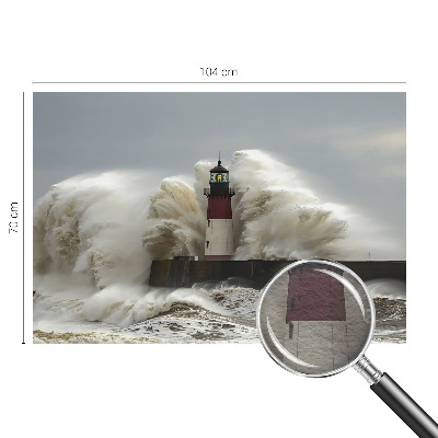 Papier peint panoramique chambre adulte Morské vlny