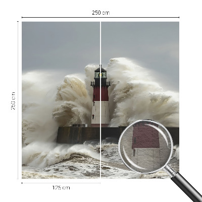 Papier peint panoramique chambre adulte Morské vlny