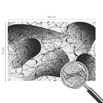 Papier peint photo sur tissu non tissé Motif abstrait