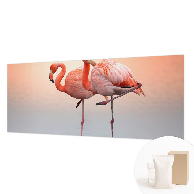 Décoration murale panoramique intissé Jemné plameniaky