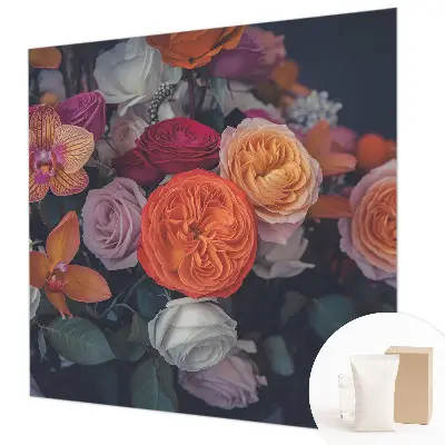 Papier peint intissé Bouquet coloré