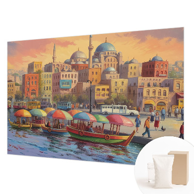 Poster mural panoramique avec le motif « Mestské pobrežie »