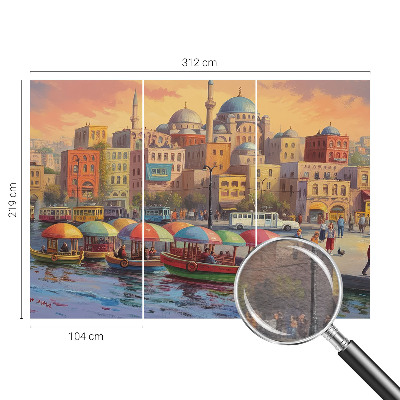 Poster mural panoramique Mestské pobrežie