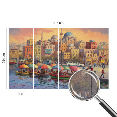 Poster mural panoramique Mestské pobrežie