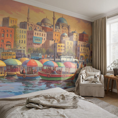 Poster mural panoramique Mestské pobrežie
