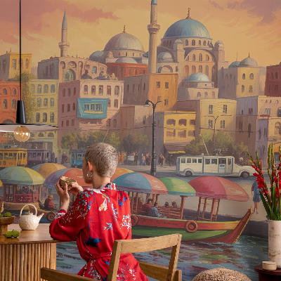 Poster mural panoramique Mestské pobrežie