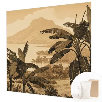 Papier peint photographique sur tissu non tissé Panorama tropical
