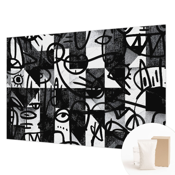 Papier peint salon moderne Kreslenie chaosu