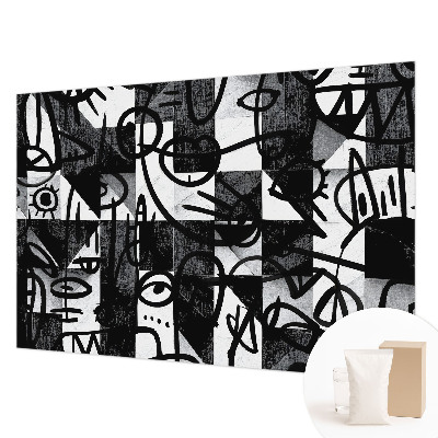 Papier peint salon moderne Kreslenie chaosu