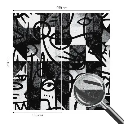 Papier peint photographique intissé Dessiner le chaos
