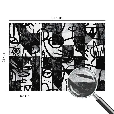 Papier peint photographique intissé Dessiner le chaos
