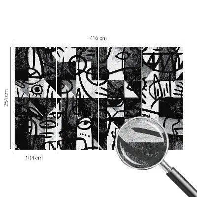Papier peint photographique intissé Dessiner le chaos