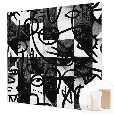 Papier peint salon moderne Kreslenie chaosu