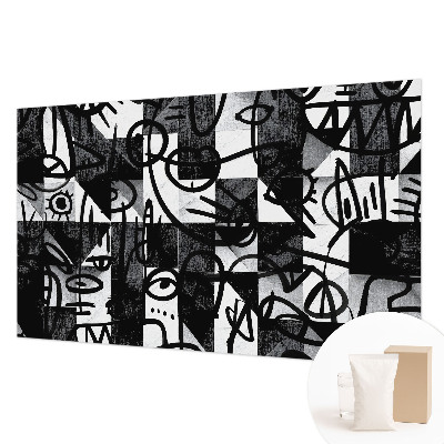 Papier peint salon moderne Kreslenie chaosu