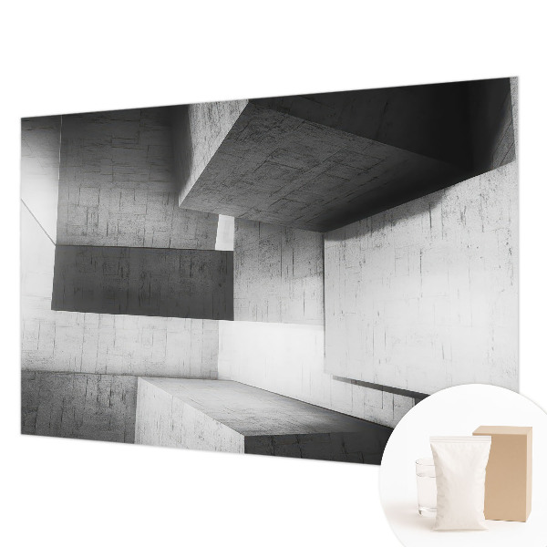 Papier peint chambre moderne Geometrické sochy