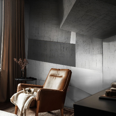 Papier peint chambre moderne Geometrické sochy
