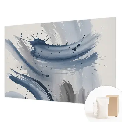 Papier peint photo sur tissu non tissé traits artistiques