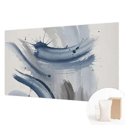 Papier peint photo sur tissu non tissé traits artistiques