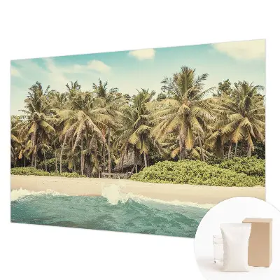 Papier peint photo imprimé sur tissu non tissé Plage tropicale