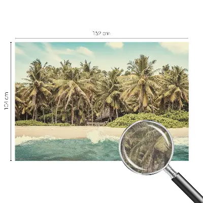 Papier peint photo imprimé sur tissu non tissé Plage tropicale