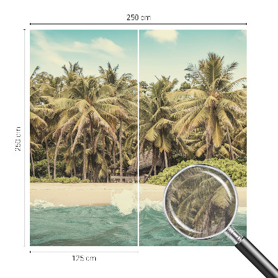 Papier peint panoramique chambre adulte Tropická pláž