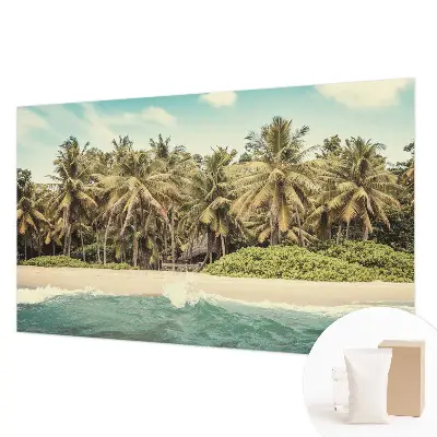 Papier peint photo imprimé sur tissu non tissé Plage tropicale