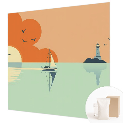 Papier peint panoramique haut de gamme avec le motif « Morská radosť »