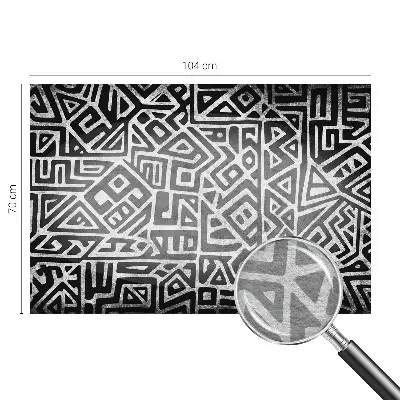 Papier peint photographique intissé Labyrinthe géométrique