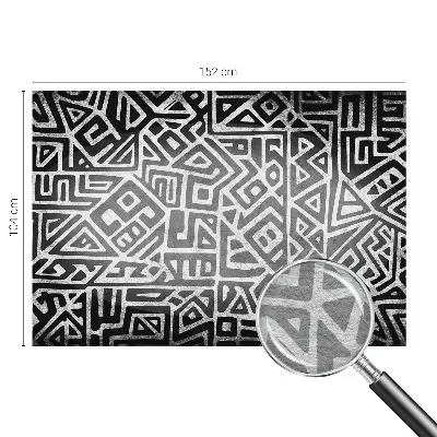 Papier peint photographique intissé Labyrinthe géométrique