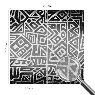 Papier peint photographique intissé Labyrinthe géométrique