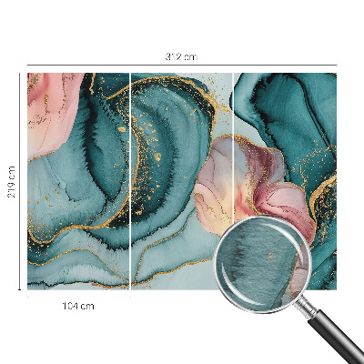 Papier peint panoramique intissé Umelecké vlny