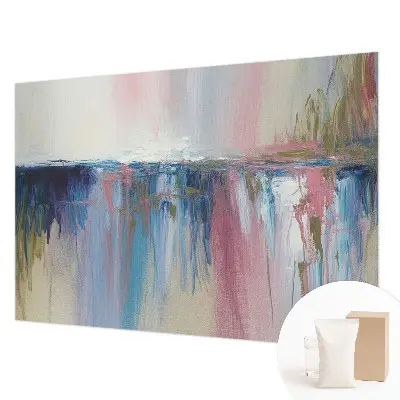 Papier peint intissé abstraction colorée