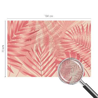 Papier peint panoramique tendance Tropické listy