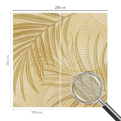 Papier peint panoramique de haute qualité à motif « Tropická elegancia »