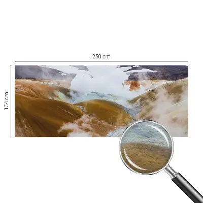 Papier peint photo grand format pour le mur Collines volcaniques