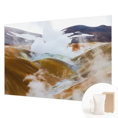 Papier peint photo grand format pour le mur Collines volcaniques