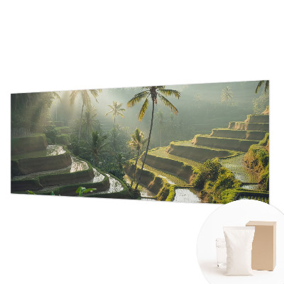 Papier peint panoramique haut de gamme avec le motif « Rajské terasy »