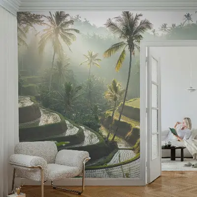 Papier peint photographique intissé Terrasses paradisiaques