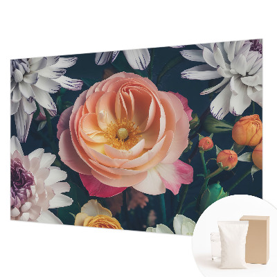 Papier peint panoramique facile à poser Kvetinová harmónia