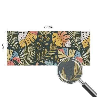 Papier peint photo sur tissu non tissé énergie tropicale