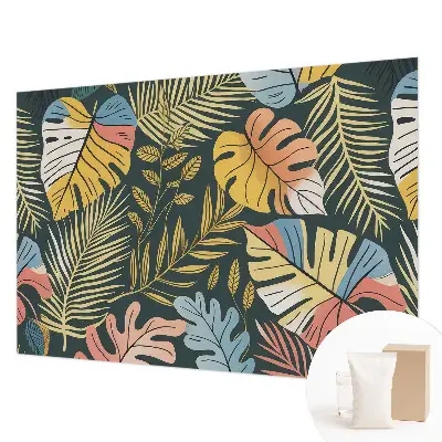 Papier peint photo sur tissu non tissé énergie tropicale